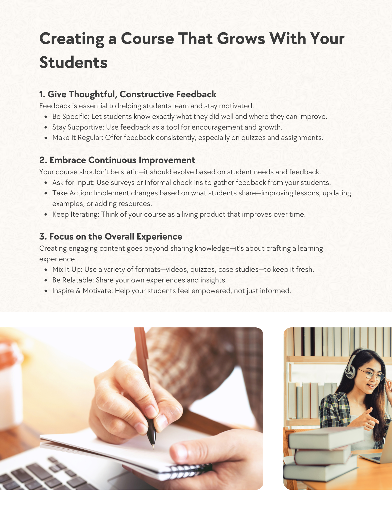 Create and Launch Your Online Course * FREE