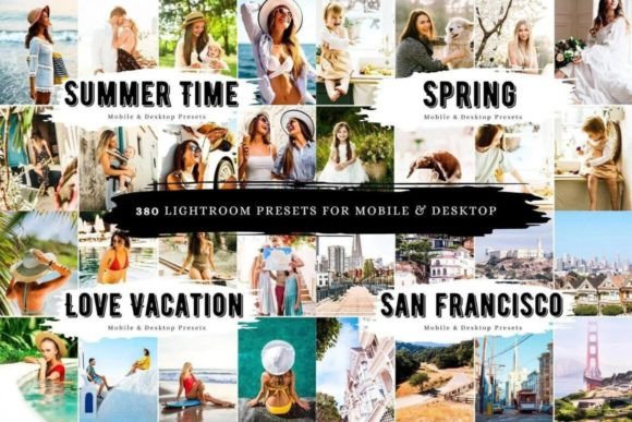 380+ Lightroom Mobile Preset Bundle