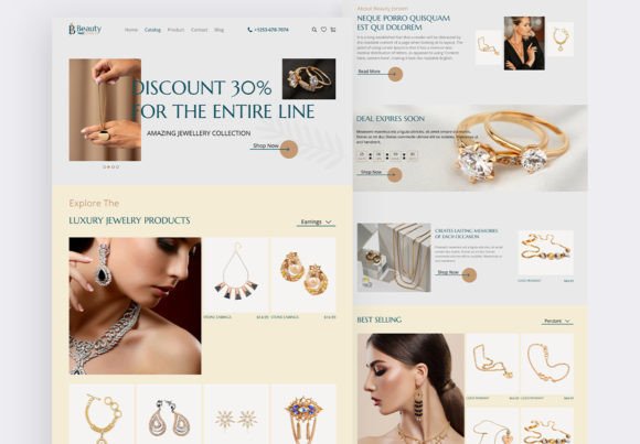 7 Ecommerce Website Figma Templates