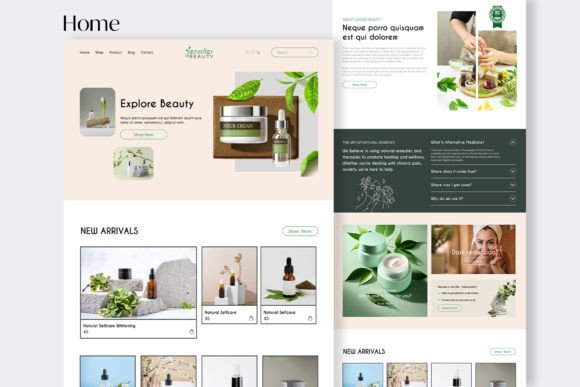 7 Ecommerce Website Figma Templates