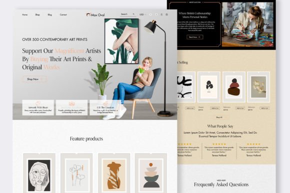 7 Ecommerce Website Figma Templates