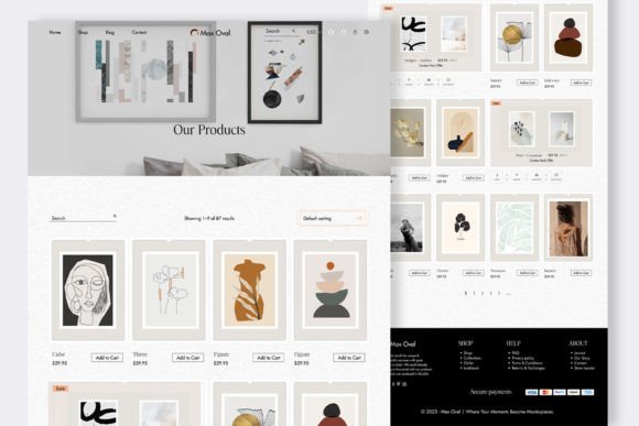 7 Ecommerce Website Figma Templates