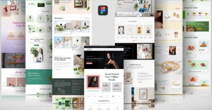 7 Ecommerce Website Figma Templates